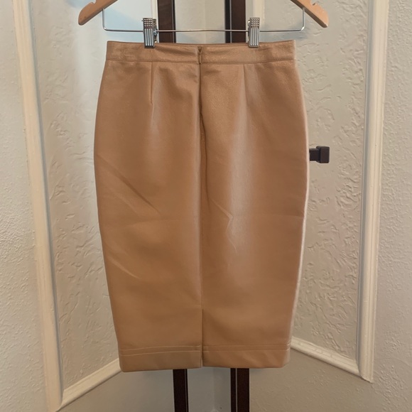 Robert Rodriguez Faux Leather Pencil Skirt - Picture 2 of 2